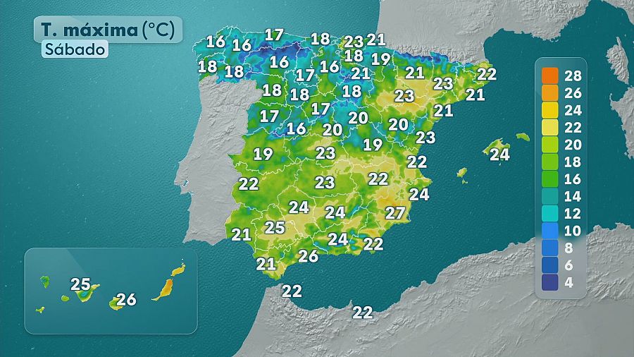 El tiempo hoy 9 de mayo